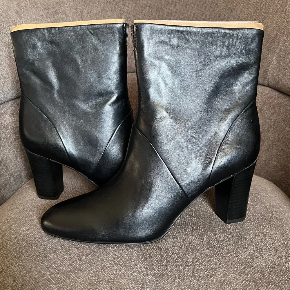 Franco Sarto Pia leather booties‎  size 11